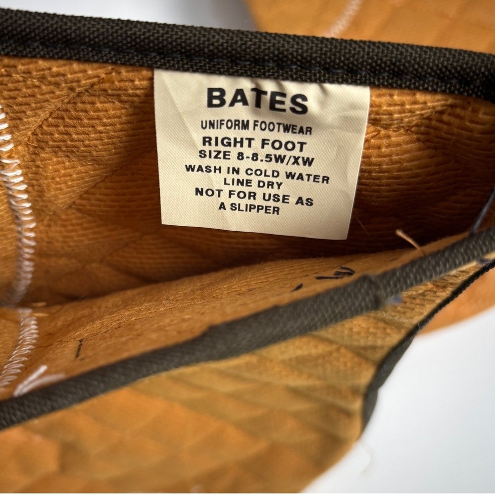 Bates Footwear Quilted Boot Liners Brown Size 8-8.5W XW Cold Weather NEW - Picture 2 of 5